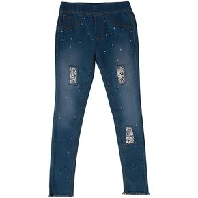 Just Love Girls Woven Denim Jegging 29691-MDDEN-16