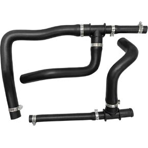 2pcs خرطوم سخان مع Tee Return -supply متوافق مع 2008-2020 Dodge Journey 2.4L VVT استبدال 5058437AD 5058437AK 5058437AI