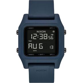 NIXON Staple A1309-100m Water Resistant Men's Digital Sport Watch (38mm Face, 22mm PU/Rubber/Silicone Band) - Made with #Tide Recycled Ocean Plastics