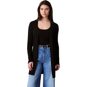 Calvin Klein Women's Smooth Cotton Rib Sweater Duster