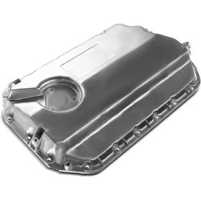 A-Premium Lower Engine Oil Pan Sump with Drain Plug Compatible with Audi A4 1999-2001, A4 Quattro 1999-2001, A6 1999-2001, A6 Quattro 1998-2001, S4 2000-2002, VW Passat 1998-2005, 2.7L 2.8L