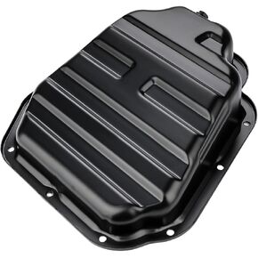 Lower Engine Oil Pan Sump with Drain Plug Compatible with Nissan Rogue 2008-2013, Rogue Select 2014-2015, 2.5L Replacement for 264-539