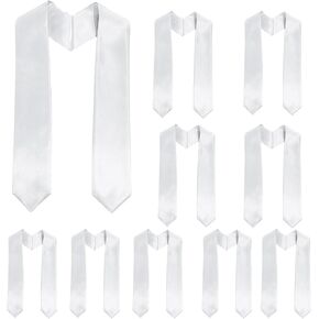 GOPRETY 10PIECES للجنسين تخرج البالغين سرق 60 "ألوان متعددة طويلة متوفرة