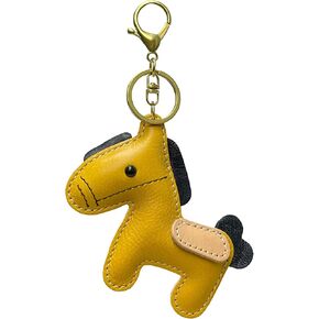 Leather Horse Bag Charm, Kawaii Animal Charm for Purse Handbags Bag Accessories Horse Key Charms