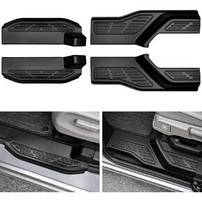 YOJOJOCO 4PCS Door Sill Protector for Honda Odyssey 2018-2025 Accessories Matte Black ABS Material Front and Rear Door Car Pedal Kick Protection