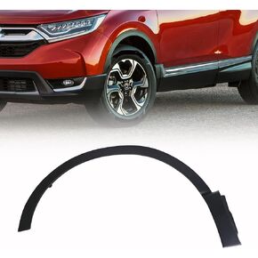 GXARTS الجبهة اليسرى Fender Flare Trim 74165-TLA-A02 متوافق مع Honda CR-V 2017 2018 2019 2020 2021 2022 Fender صب عجلة القوس