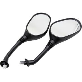 PRO BAT 8mm Black Mirror Rearview Mirrors for Jonway TaoTao Buyang SUNL 50cc 125cc 110cc 150cc Scooter
