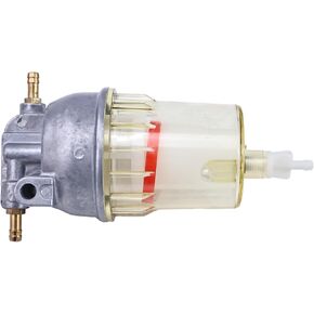 FridayParts Water Separator Assembly 129242-55701 12924255701 12924255700 Compatible for Yanmar Engine 3TNV80 3TNV88 4TNV84T 4TNV94L 4TNV98T Komatsu PC30MR-3 Replacement