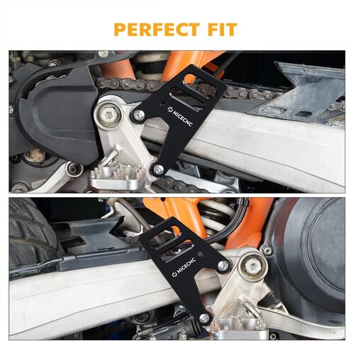 حرس مسند قدم المسافرين حراس حراس كعب الحراس يتوافقون مع 690 enduro/enduro r 2008-2023 ، متوافق مع husqvarna 701 enduro/supermoto 2016-2023 ، الأسود ، انظر التنسيق in Kuwait