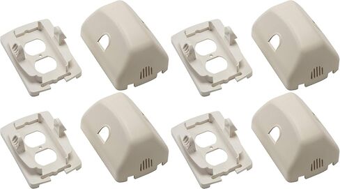 Safety 1st Outlet Cover/Cord Shortner, White, 4PK in Saudi Arabia