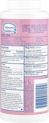 Caldesene Medicated Protecting Powder with Zinc Oxide & Cornstarch, 5 oz (Pack of 6) in Saudi Arabia