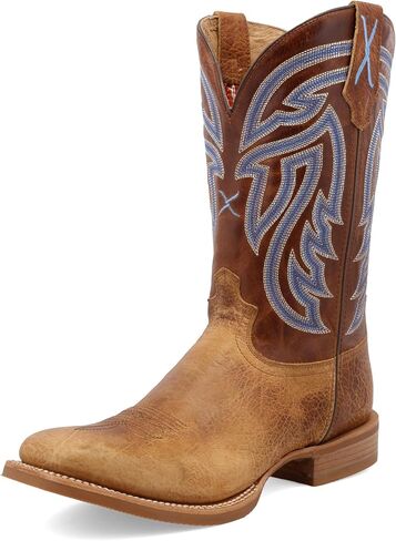 Twisted X Men's 12 "Western Western Boot ، Square Toe Alloy Toe مع CellStretch in Saudi Arabia