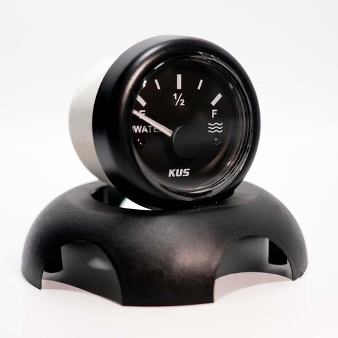 KUS CPWR-BB, 240-33 Ohm, Electric Water Level Gauge, 12V / 24V, 2" (52mm) with Backlight in Kuwait