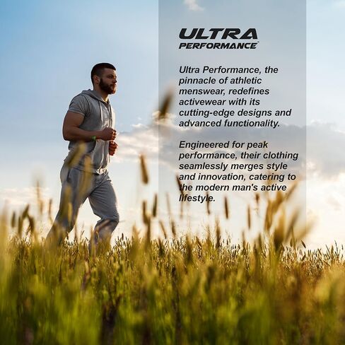 Ultra Performance 3 Pack Mens Athletic Open Bottom Sweatpants Active Track Pants Casual Tricot Wide Leg Sweat Pants for Men in Kuwait