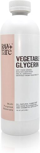 Vegetable Glycerin/Glycerine Quart, Natural Pure USP Food Grade/Cosmetic Grade, For Skin, Hair, Crafts, Soap Base Oil - Kosher, Halal and Pharmaceutical for by Raw Plus Rare (32 Fl Oz (Pack of 1)) in Saudi Arabia