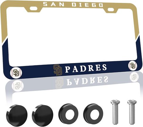 1PCS High-End Sports Team Fans License Plate Frames for Orioles in Saudi Arabia