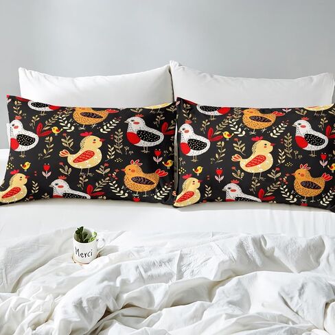 Erosebridal Kawaii Giraffe Comforter Cover Cartoon Rainbow Bed Set for Kids Toddler, Cute Animal Duvet Cover Full Size Lovely Pink Bedding Sets, Orange Blue Love Hearts Bedspread Cover in Saudi Arabia