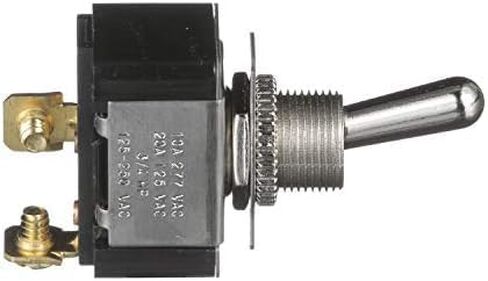 Seachoice 2-Position Boat Toggle Switch, Off/On,Black,Silver in Saudi Arabia