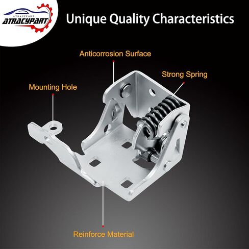 Lower Door Hinge Front Left Driver Side | for 2007-2014 Chevy Silverado Suburban Tahoe Avalanche GMC Sierra Yukon Cadillac Escalade | Replaces# 20969645 in Kuwait