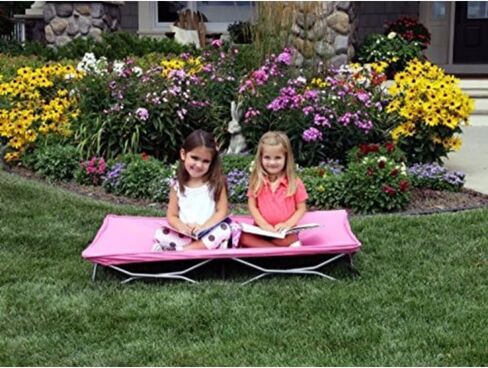 Regalo My Cot Pals Small Single Portable Toddler Bed , Cat, Pink in Saudi Arabia
