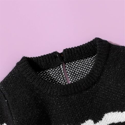 Baby Boy Girl Halloween Romper Newborn Knitted Jumpsuit One-Piece Coverall Fall Warm Halloween Clothes in Kuwait