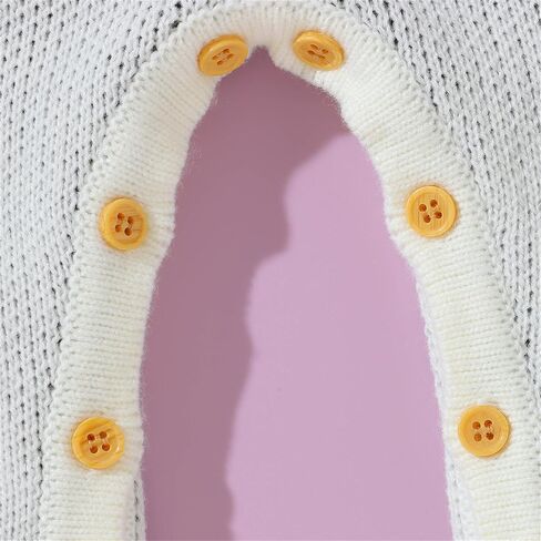 Baby Boy Girl Halloween Romper Newborn Knitted Jumpsuit One-Piece Coverall Fall Warm Halloween Clothes in Kuwait