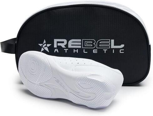 Rebel Athletics unisex-adult Rise Cheer Shoe, 4 , White in Saudi Arabia