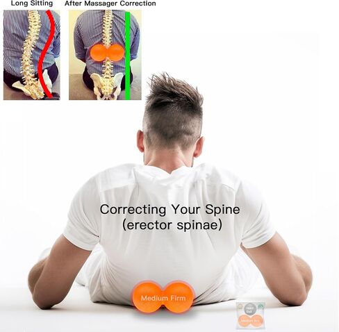 Massage Lacrosse Ball for Myofascial Release, Deep-Tissue Massage, Sore Muscles, Trigger Point Therapy, Muscle Knots, Targeted Foot Pain Relief and Yoga Therapy in Saudi Arabia