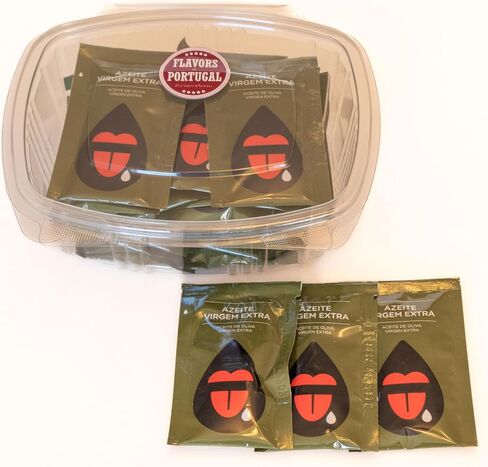 Olive Oil Sachets - 20-Pack, 0.24 fl oz (7ml each) - Premium Extra Virgin Olive Oil - Easy Open, Non-Drip System - Convenient for Travel, Home Cooking & Picnics in Saudi Arabia
