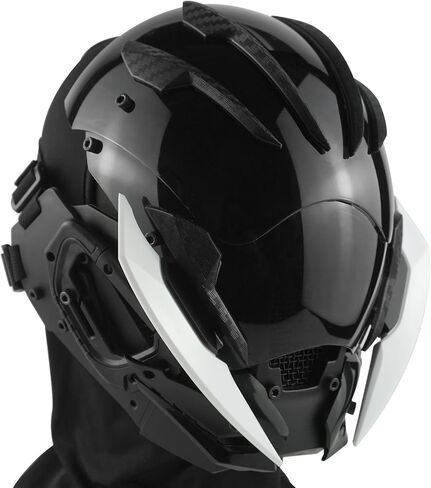 Punk Mask, Futuristic Helmet, Unique Sci-Fi Helmet for Adults, Perfect for Cosplay Accessory and Rave Parties in Kuwait