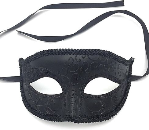 Men's Masquerade Mask Venetian Mardi Gras, Venetian Party Men's Mask, Halloween Masquerade Masks in Saudi Arabia
