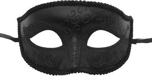 Men's Masquerade Mask Venetian Mardi Gras, Venetian Party Men's Mask, Halloween Masquerade Masks in Saudi Arabia