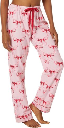 PJ Salvage Women's Flannel Pajama Set with Headband in Saudi Arabia