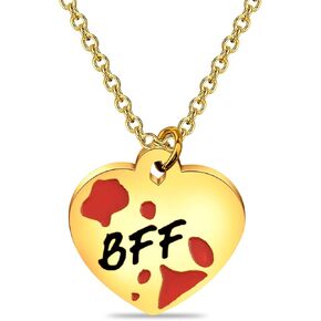 KEYCHIN Jennifer BFF Necklace Megan Movie Fans Gifts Jennifer Jewelry for Horror Movie Lover