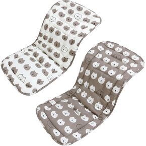 Baby Carriage Cushion, Universal Breathable Stroller Mat, Stroller Cushion for Strollers 100% Cotton, 34x78cm,1 Pack in Kuwait