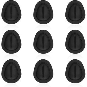 9Pcs Car Cup Holder Limiter Silicone Anti Shake Car Coasters Universal Self-Adhesive Car Cup Holder Inserts Bottle Stabilizers for Car Truck SUV