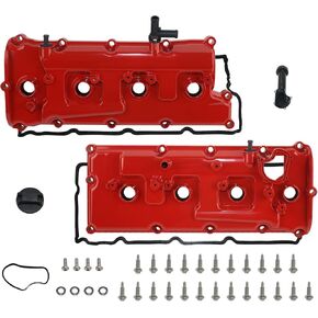 VK45DE Aluminum Valve Covers Compatible with 2003-2008 Infiniti FX45 2003-2010 Infiniti M45 2002-2006 Infiniti Q45 Replace# 13264AR001 13264AR010 13264-AR001 13264-AR010
