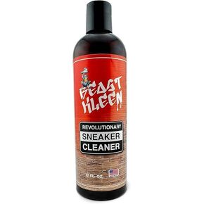 Sneaker Cleaner – USA Made, Quick & Easy Shoe Cleaning for Leather, Rubber, Vinyl, and Mesh – Ideal for White Sneakers & Soles – Leather Cleaner & Shoe Cleaner - Residue-Free, (12 oz)