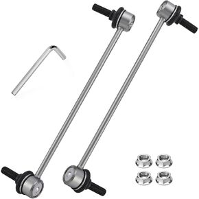 K80460 & K80461 Zinc-Nickel Alloy Front Stabilizer Sway Bar Links for 2005-2009 Chevy Equinox/2002-2007 Saturn Vue/2006-2009 Pontiac Torrent