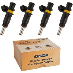 13537528176 OE 1.6L Naturally Aspirated Fuel Injectors,Compatible with/Mini 2007-2016 Cooper Base R56,Clubman R55,Cabrio R57,Coupe R58,Roadster R59,Countryman R60,Paceman R61 |8 Holes| |Set of 4|