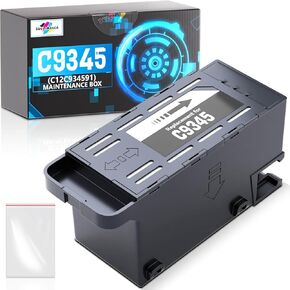 C9345 Ink Maintenance Box Compatible Replacement for E pson Ecotank ET-8550 ET-8500 WF-7840 WF-7820 ET-5800 ET-5850 ET-5880 ET-16650 ET-16600 ET8500 8550 WF-7310 Printer (C12C934591/PXMB9/9345)