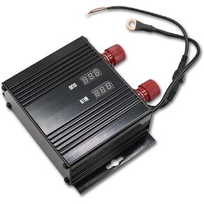 150 أمبير/250 أمبير بطارية مزدوجة طقم عزل ذكي 12 فولت/24V الجهد الترحيل الحساسة متوافقة مع السيارات RV ATV Camper Truck Boat Off-Road Meeticles (150 أمبير)