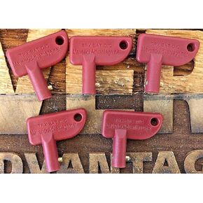 Keys New Works with Mitsubishi Terex Battery Master Disconnect Heavy Equipment MS634212 58 ~ Product is Not Created by Mitsubishi(10)