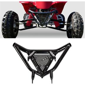 Ecotric Front Pumper متوافق مع 1999-2014 Honda TRX400EX 400X 2004-2012 TRX450R Aluminium Black