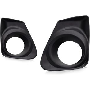 لتغطية Toyota Corolla Fog Light Pumper Cover 2011 2012 2013 Driver and Passenger Side Pair Black Housing لـ TO1038139 ، TO1039139 | 81482-02200 ، 81481-02210