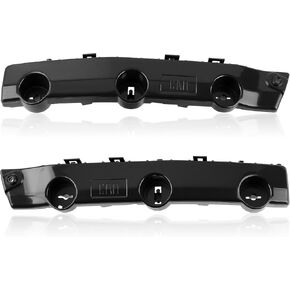Front Bumper Bracket Driver & Passenger Side Bumper Fender Bracket Covers Compatible with Nissan Rogue 2014 2015 2016 2017 2018 2019 62222-4BA1A 62223-4BA1A NI1032108 NI1033108