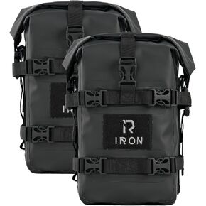 Motorcycle Side Bag-Waterproof Bumper Bag 5L*2pcs Moto Saddle Bag with Shoulder Strap motorcycle Crash Bar Bags Dry Tail PVC BagTool Carry Ba Travel Hiking