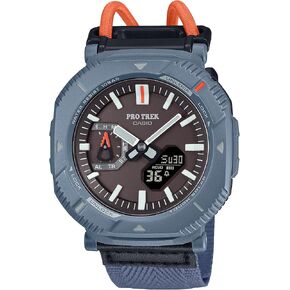 Casio PRJ-B001B Series | Pro Trek | Tough Solar | (Black/Blue) | Environmentally Friendly Bio Resin | Digital Bluetooth Watch