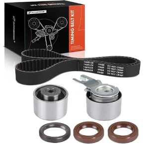 A-Premium Engine Timing Belt Kit Compatible with Volvo S80 2000 2001 - DOHC 2.8L 2.9L