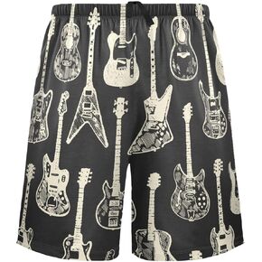 visesunny Mens Pajama Shorts Soft Sleep Pants Breathable Summer Cool Lounge Sleepwear with Pockets S-XXL